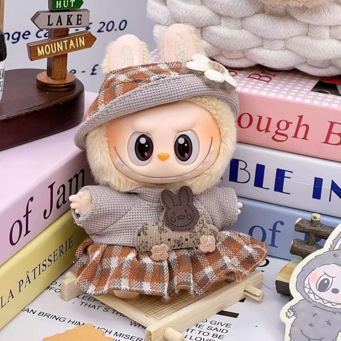 cute labubu doll clothes set - stylish 17cm labubu clothes - Image 5