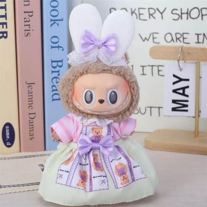 princess labubu doll clothes set - stylish 17cm labubu clothes - Image 3