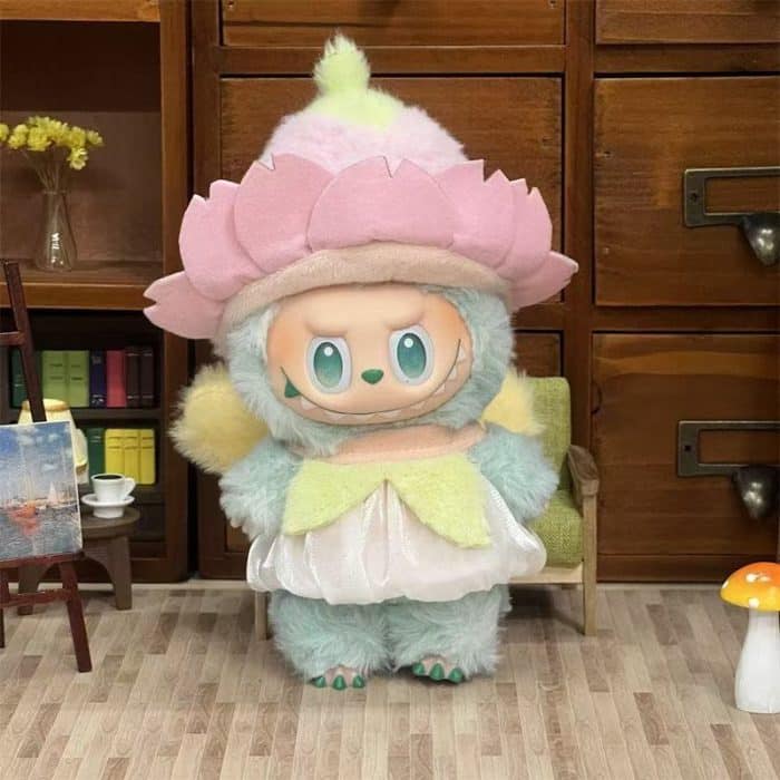 kawaii labubu doll clothes set - stylish 17cm labubu clothes - Image 3
