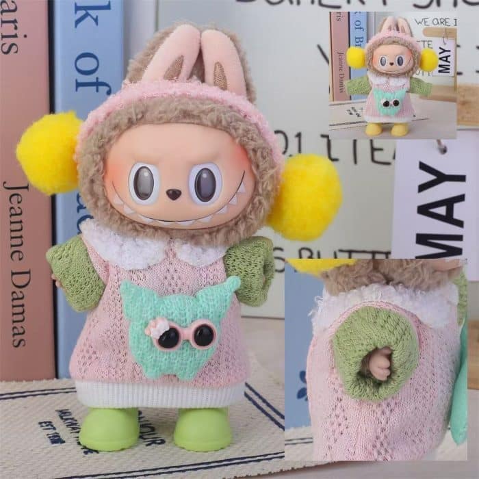 princess labubu doll clothes set - stylish 17cm labubu clothes - Image 6