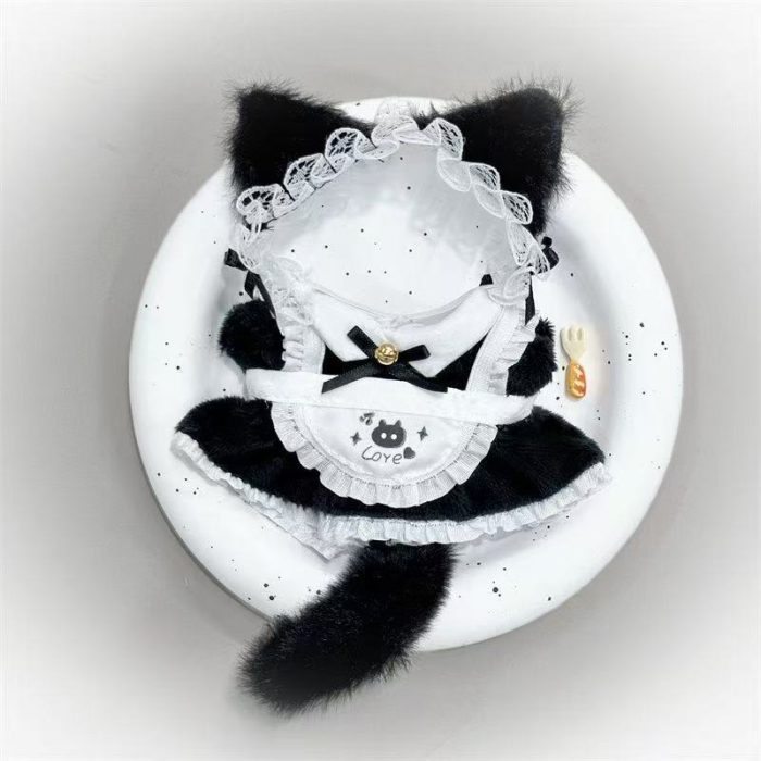 LABUBU Clothes Cat Maid Outfit - Image 3
