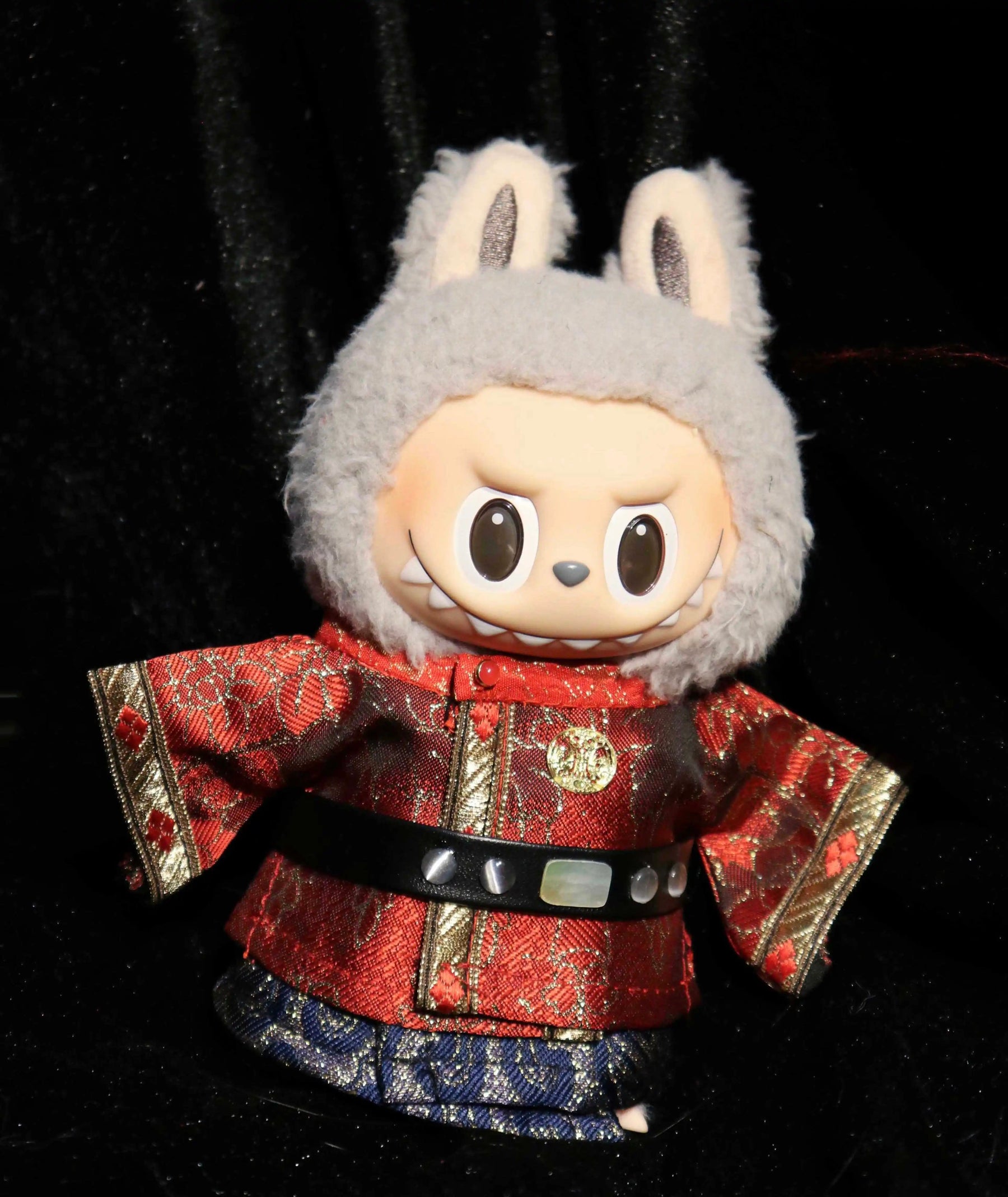 LABUBU Clothes Hanfu Xiuhe Ancient Costume Wedding Male Handmade Outfit - Image 4