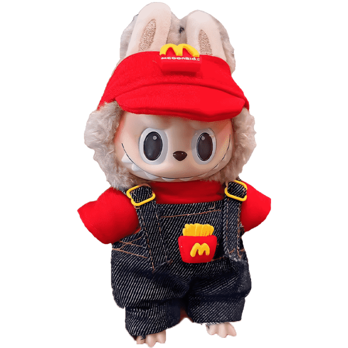 LABUBU Clothes McDonald's Outfit